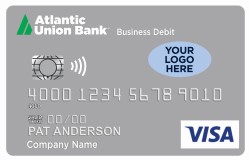 Atlantic Union Bank Business Design Mine Debit Card