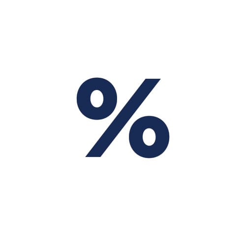 %