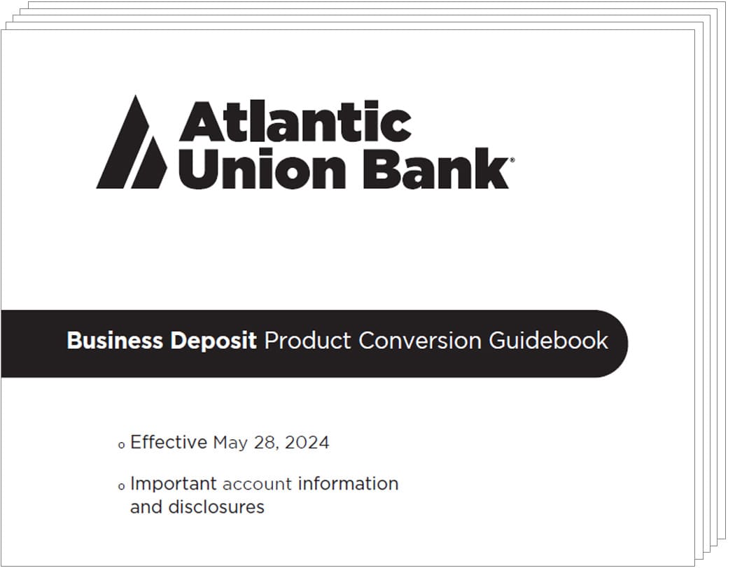 Business Deposit Product Conversion Guidebook