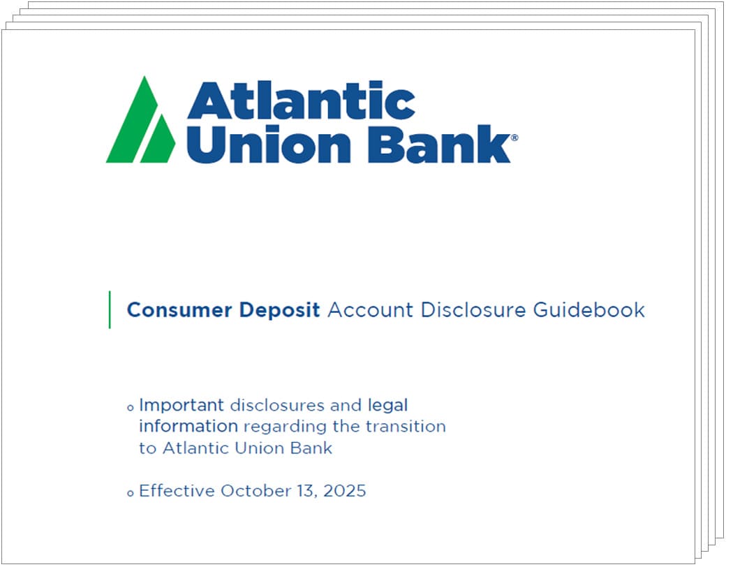 consumer deposit account agreement